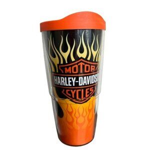 Harley Davidson 20oz Hot Cold Tumbler Travel Cup Coffee Mug Tervis Dishwasher